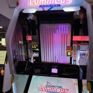 A CHUNITHM LUMINOUS arcade cabinet
